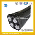 Baja tensión 0.6 / 1kv 600V Quadruplex Conductor de aluminio Cable URD 600 VOLT SECUNDARIO UD - DUPLEX / TRIPLEX / QUADRUPLEX